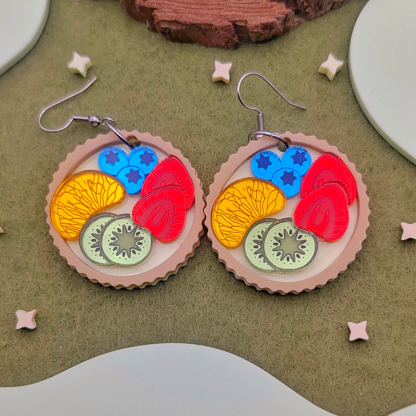 Fruit Tart Earrings