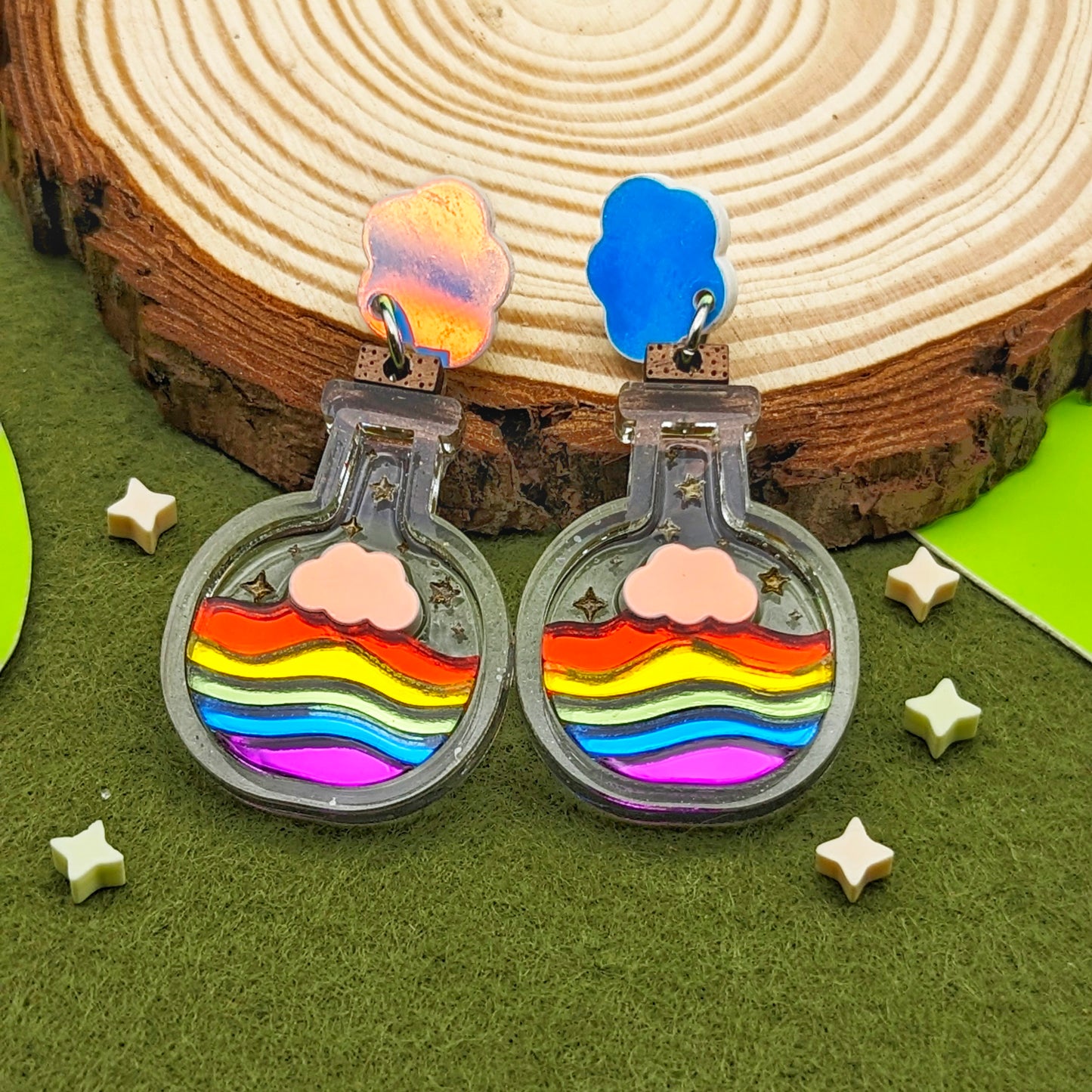 Chromatic Potion Earrings
