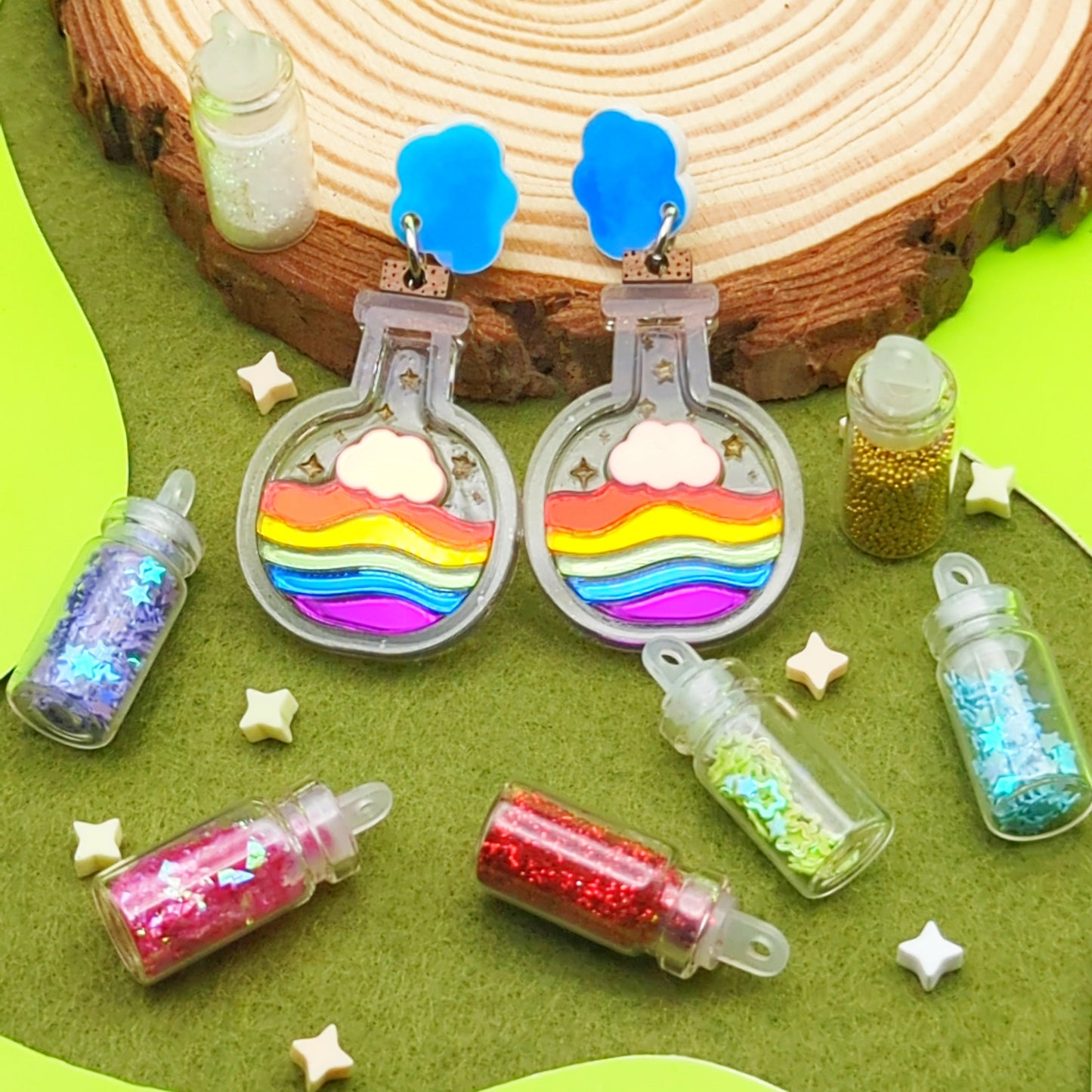 Chromatic Potion Earrings