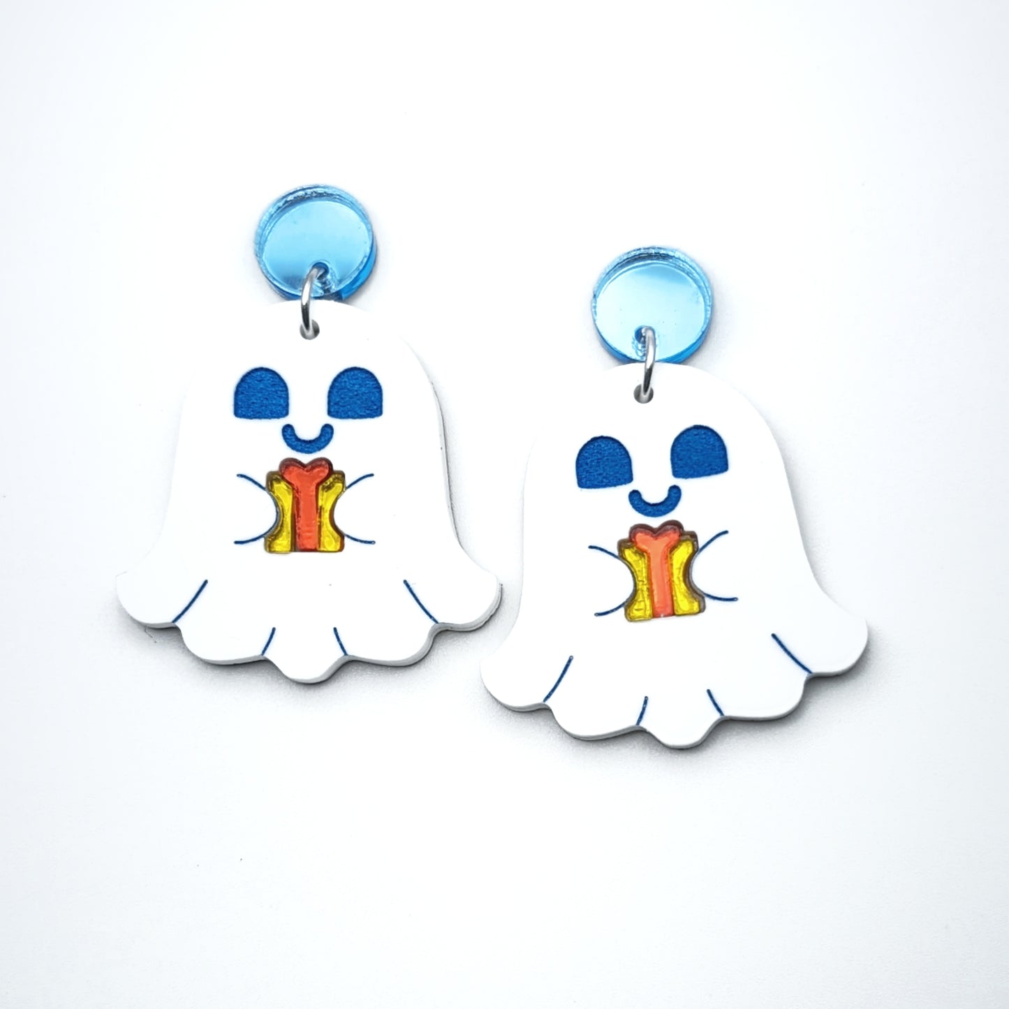 Ghost of Christmas Presents Winter Statement Earrings