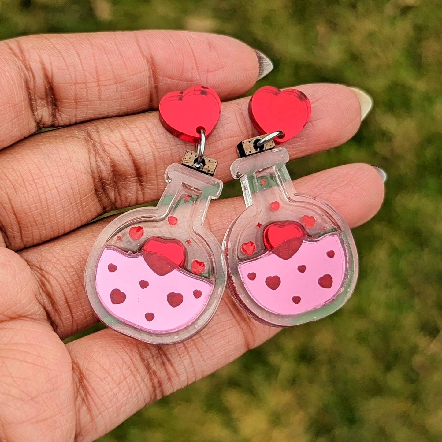 Love Potion Dangle Earrings