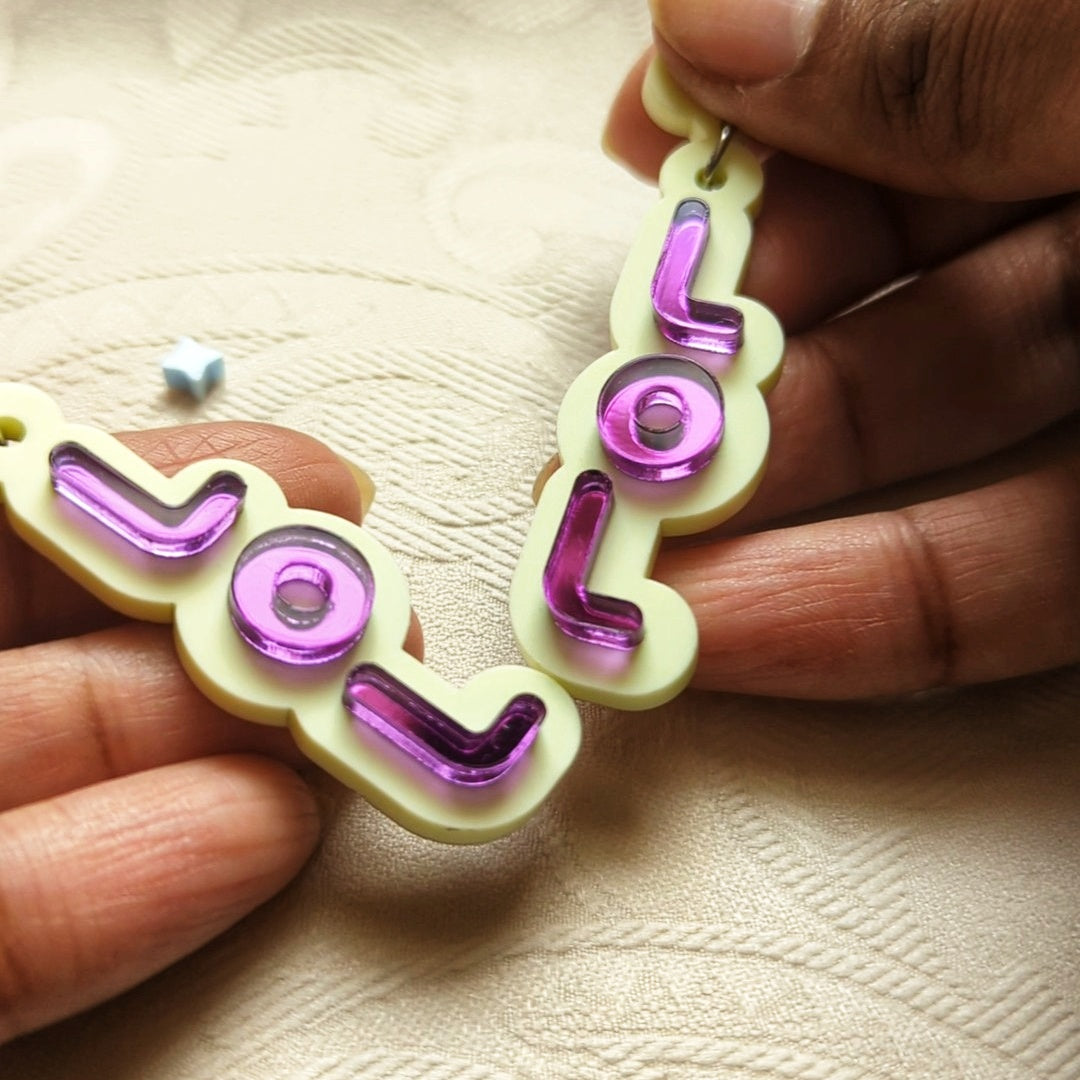 LOL Dangle Earrings