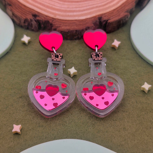 Love Potion Remix Statement Earrings