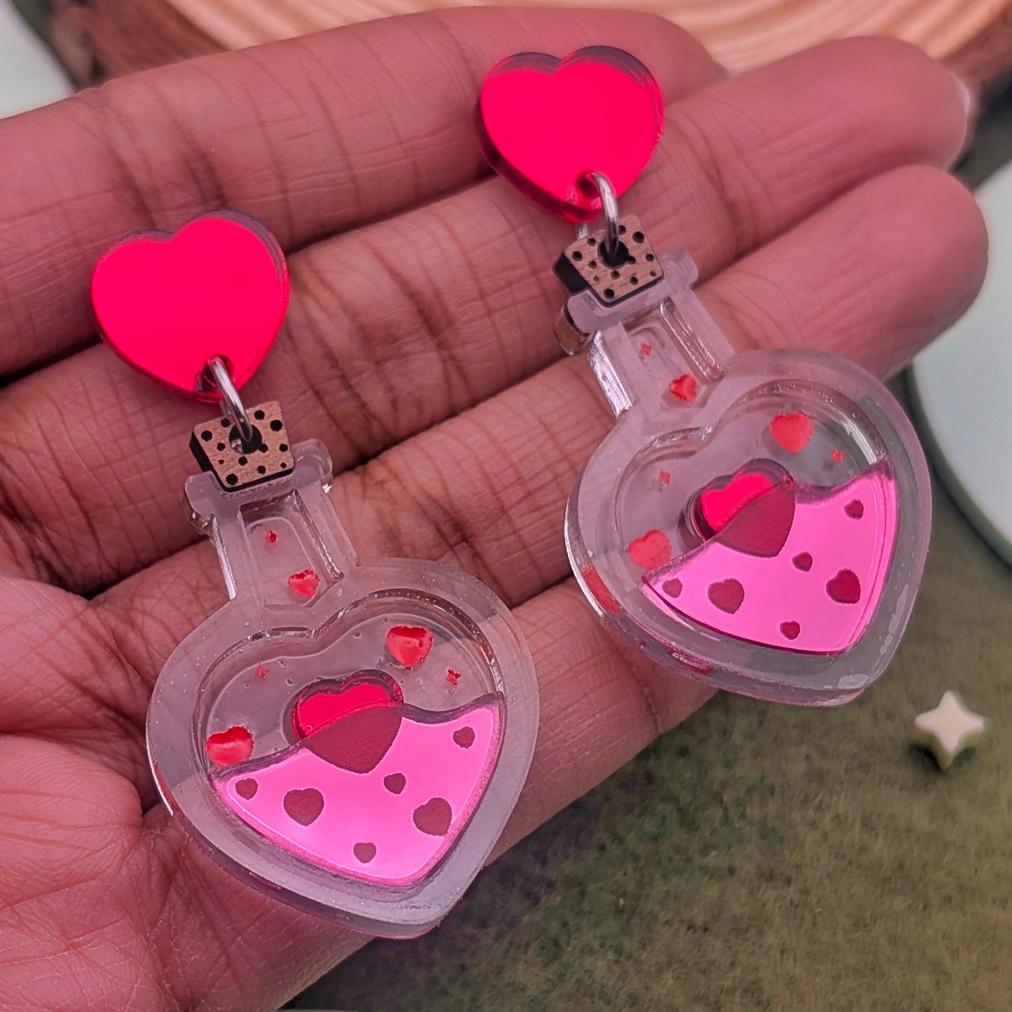 Love Potion Remixed Statement Earrings