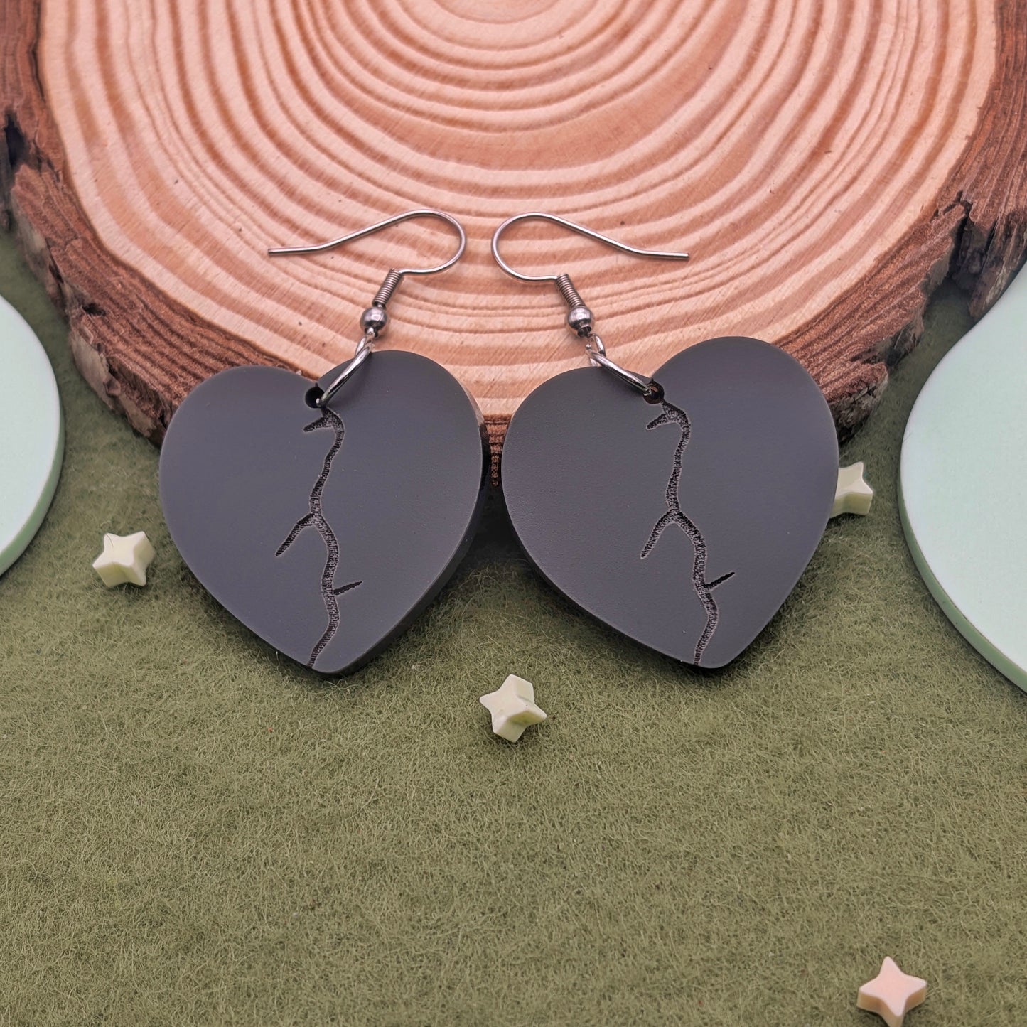 Heart of Stone Earrings