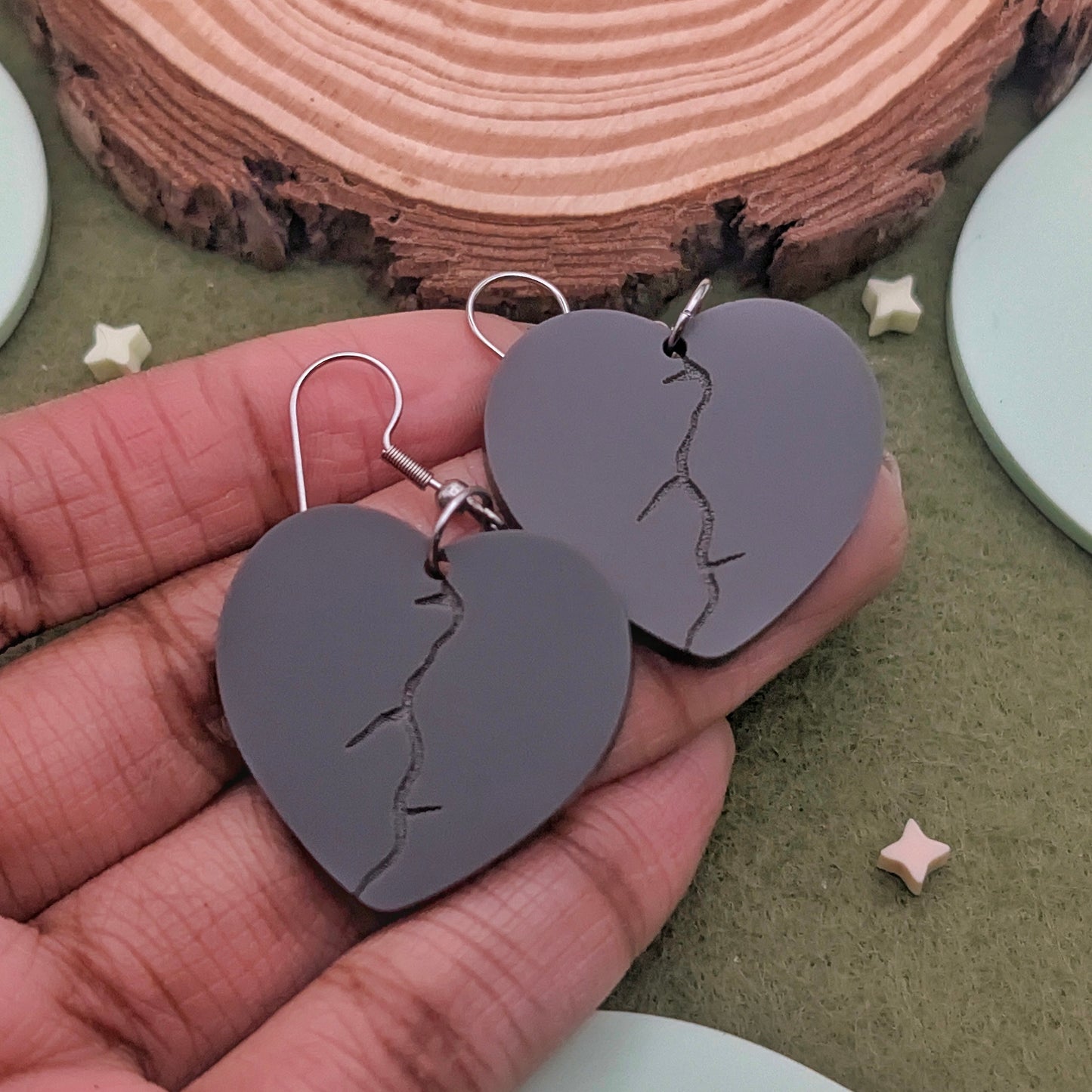 Heart of Stone Earrings