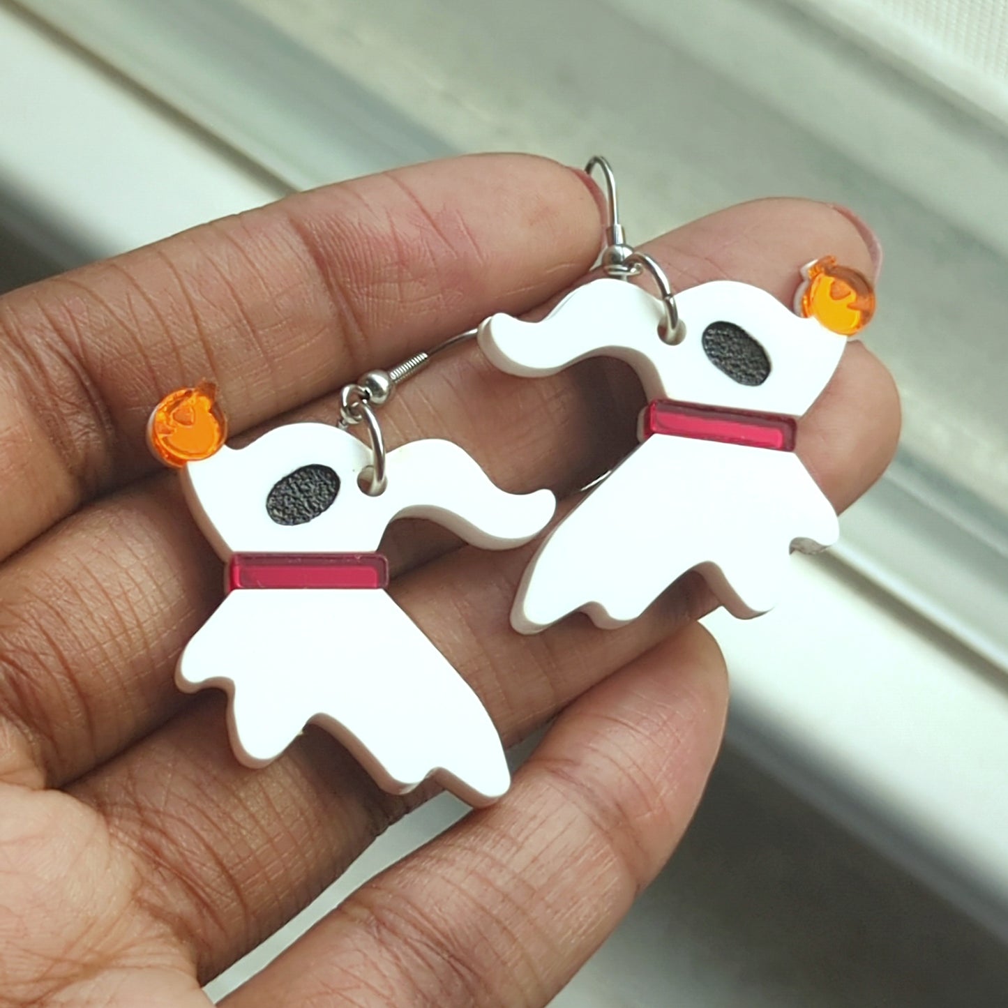 Ghost Dog Earrings