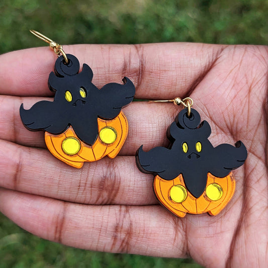 Pumpkin Boo Earrings