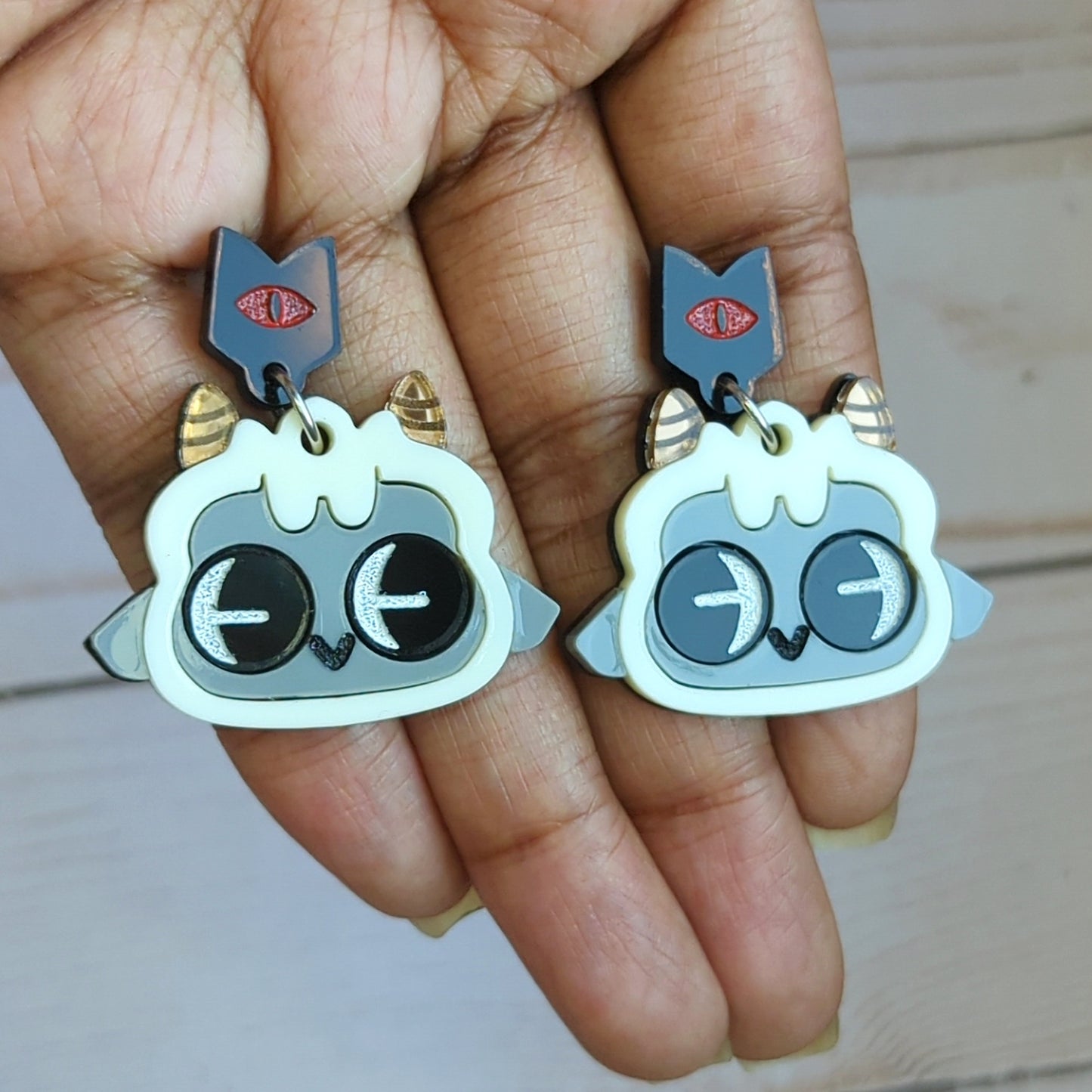 Lamb Dangle Earrings