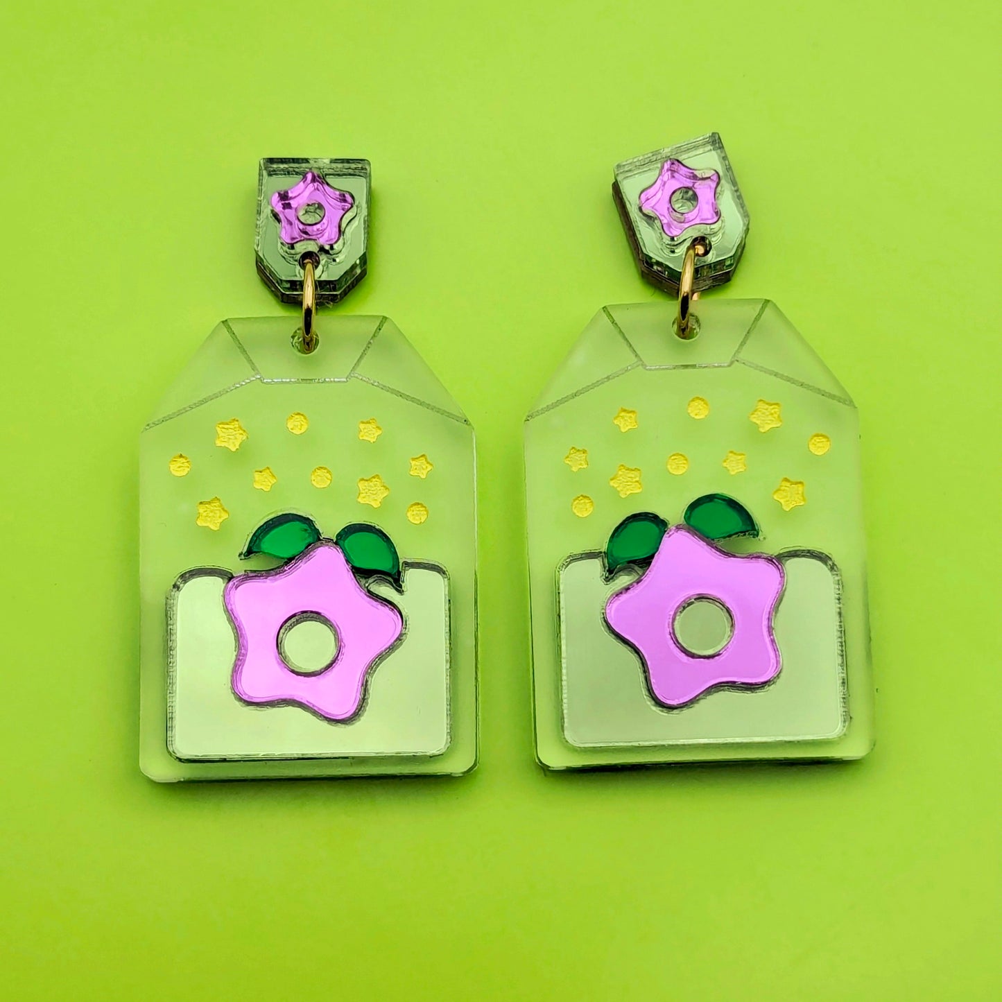 Stardrop Tea Dreamy Acrylic Earrings