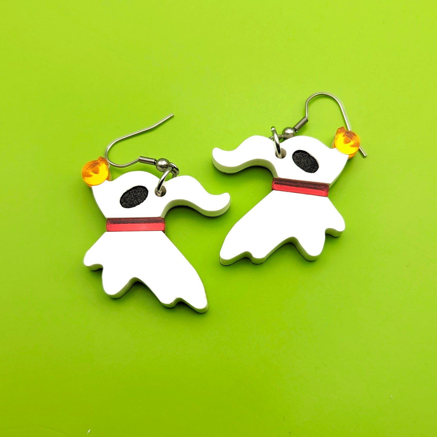 Ghost Dog Earrings