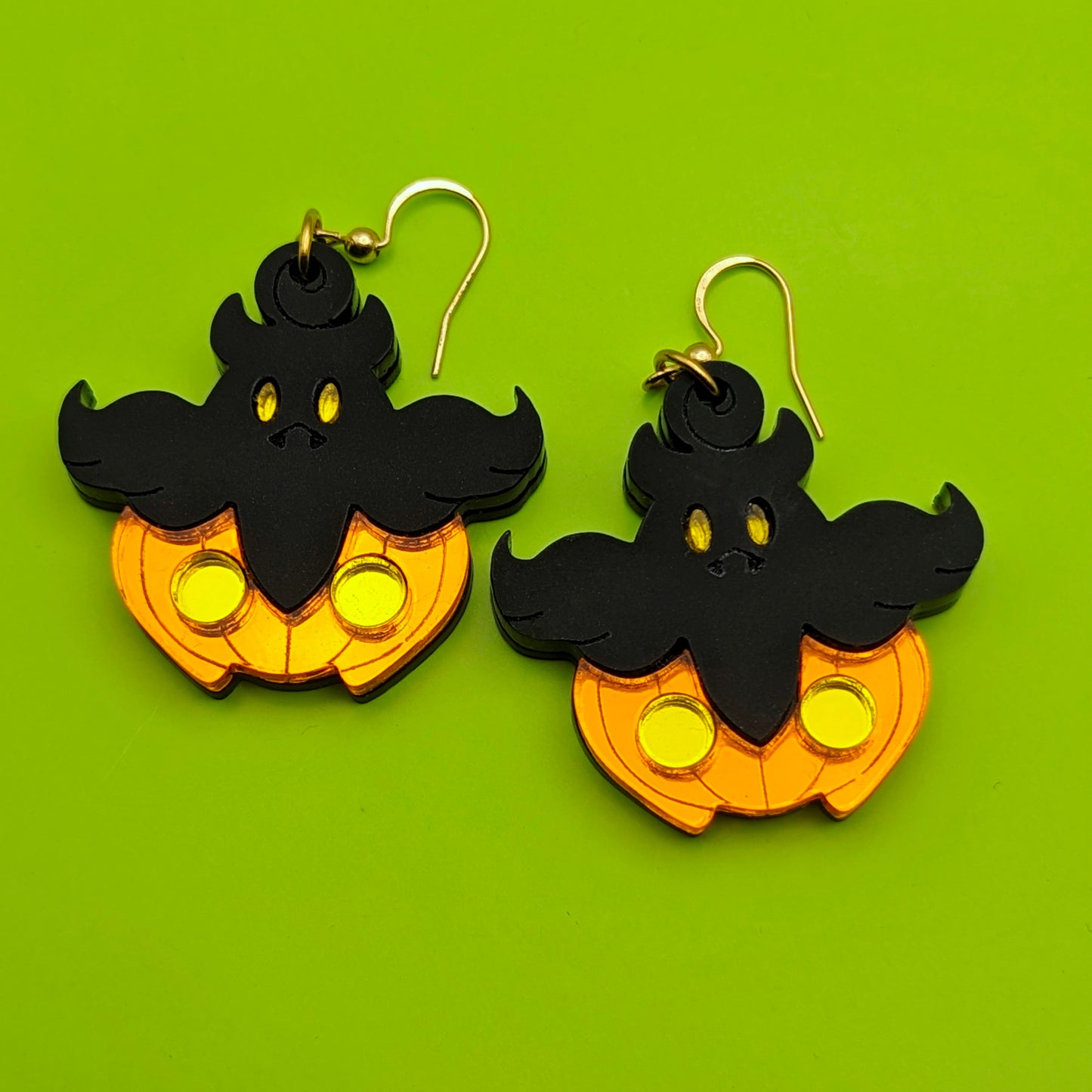 Pumpkin Boo Earrings