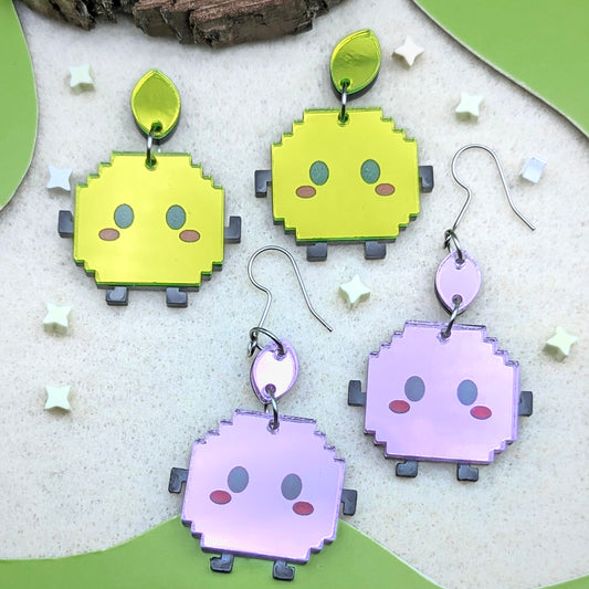 Junimo Dangle Statement Earrings