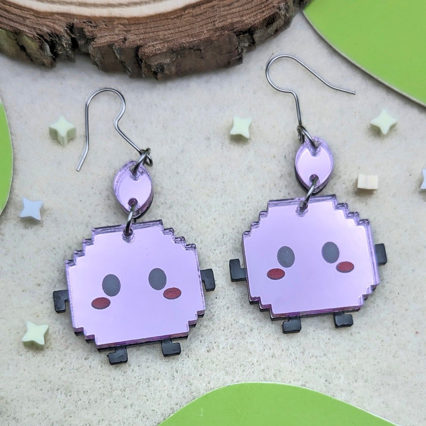 Junimo Dangle Statement Earrings