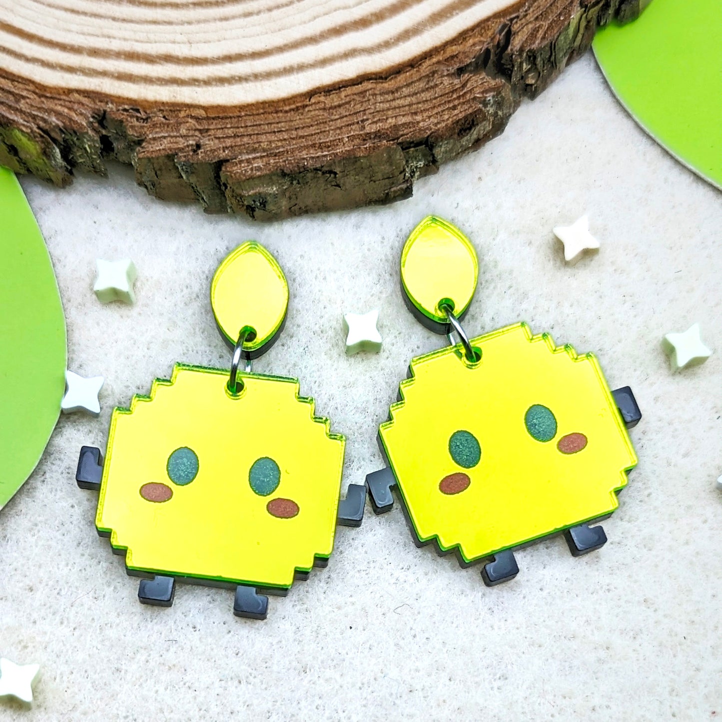 Junimo Dangle Statement Earrings