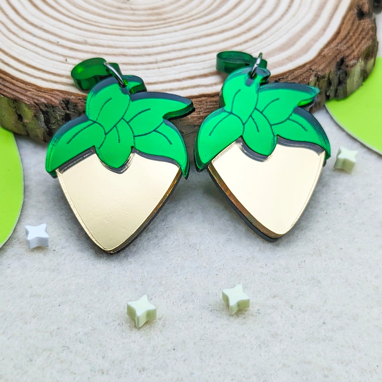 Parsnip Dangle Statement Earrings