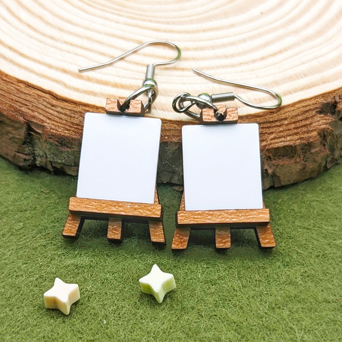 Artist's Easel Earrings