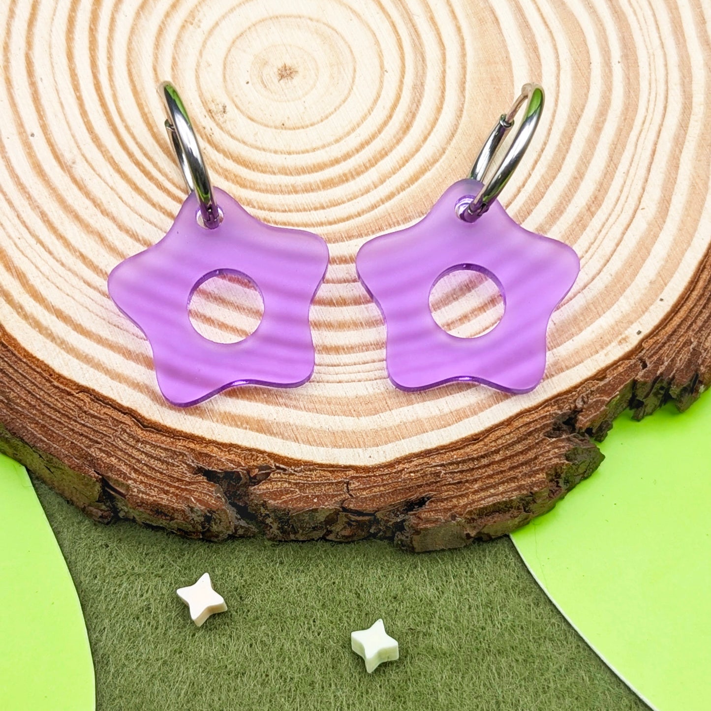 Minimalist Stardrop Earrings