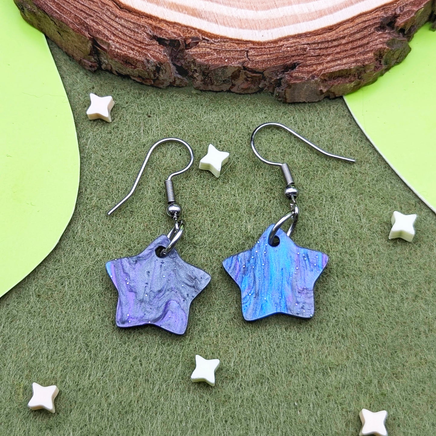 Mini Star Earrings