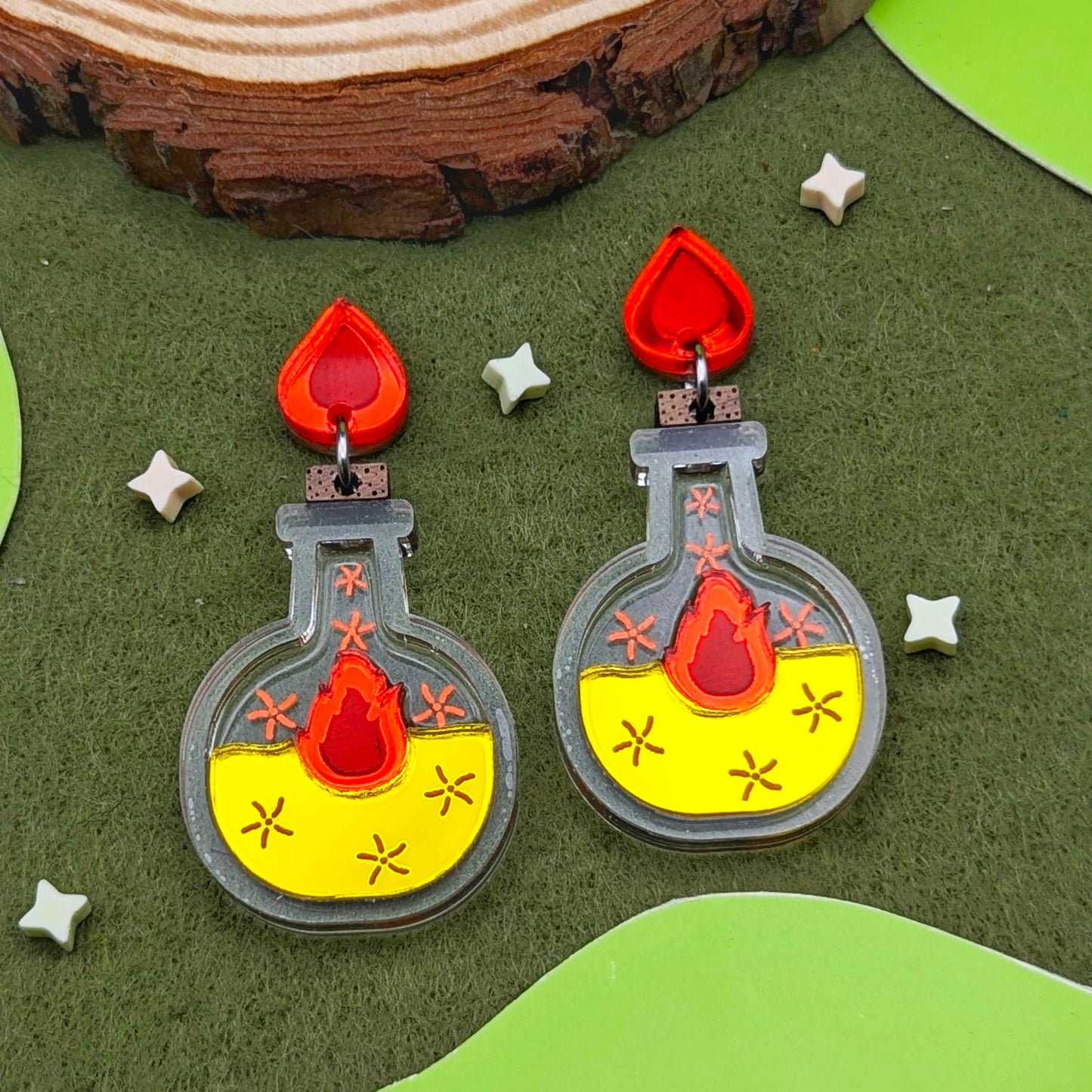 Potion of Fire Earrings