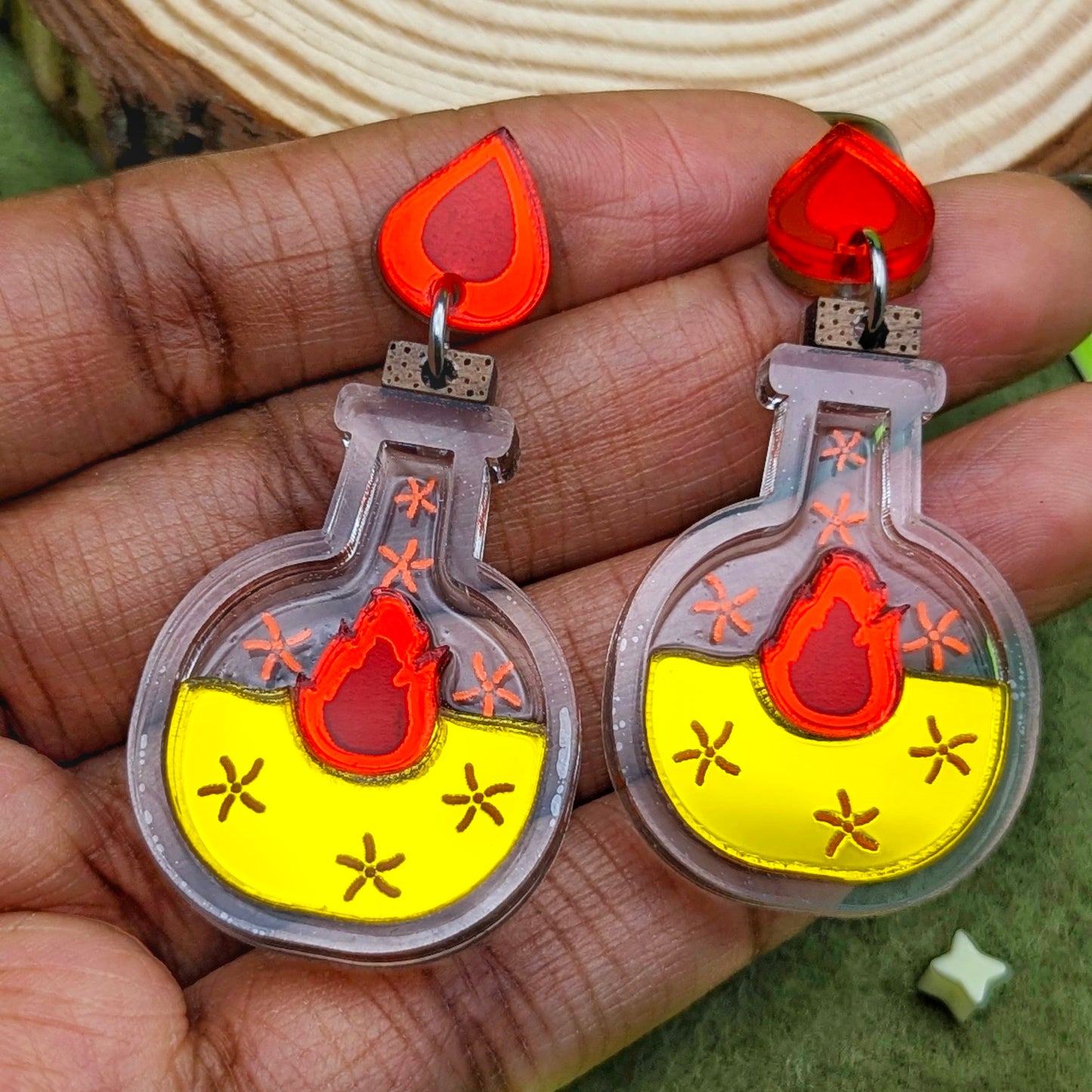 Potion of Fire Earrings