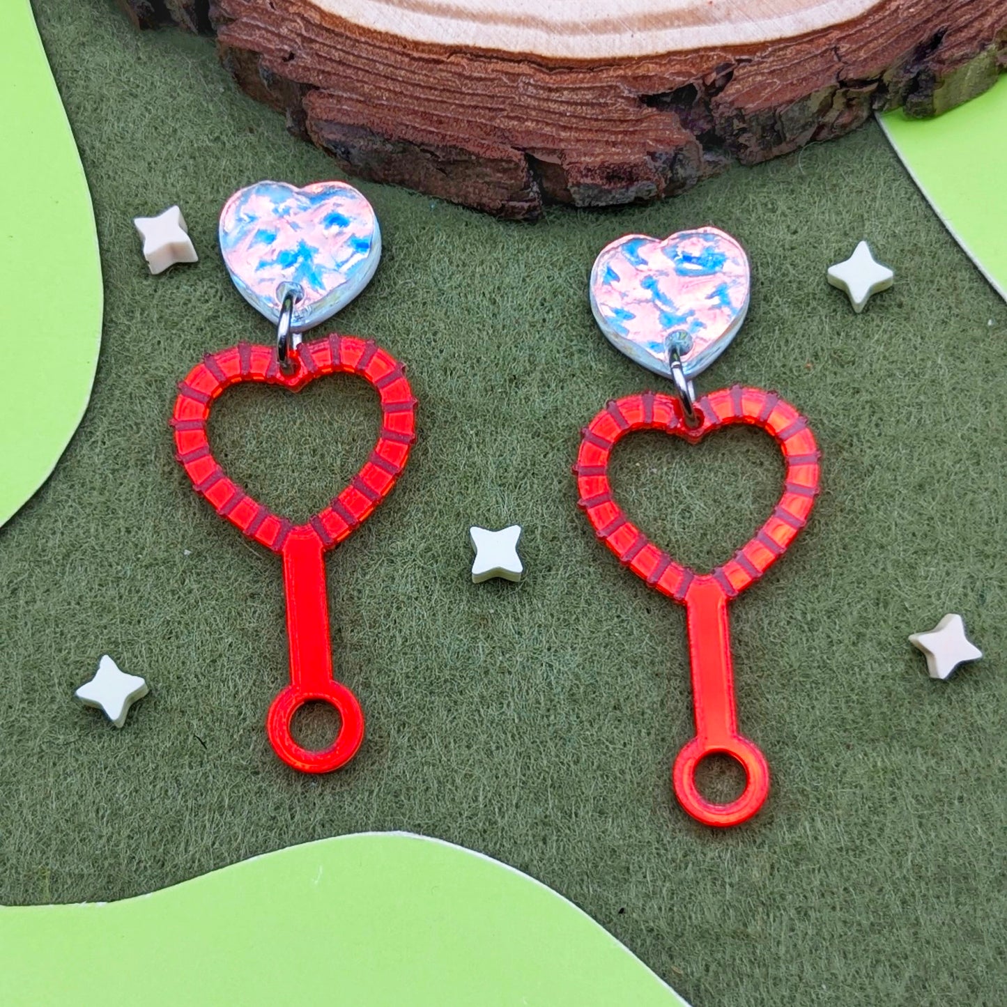 Bubble Wand Earrings