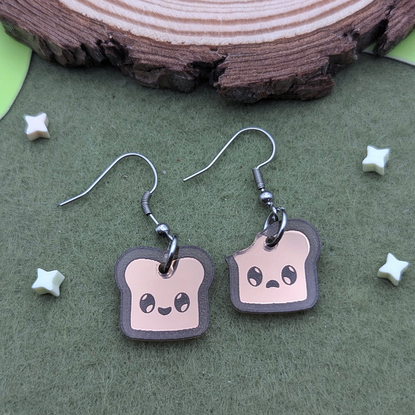 Toast-It Note Earring + Stationery Bundle