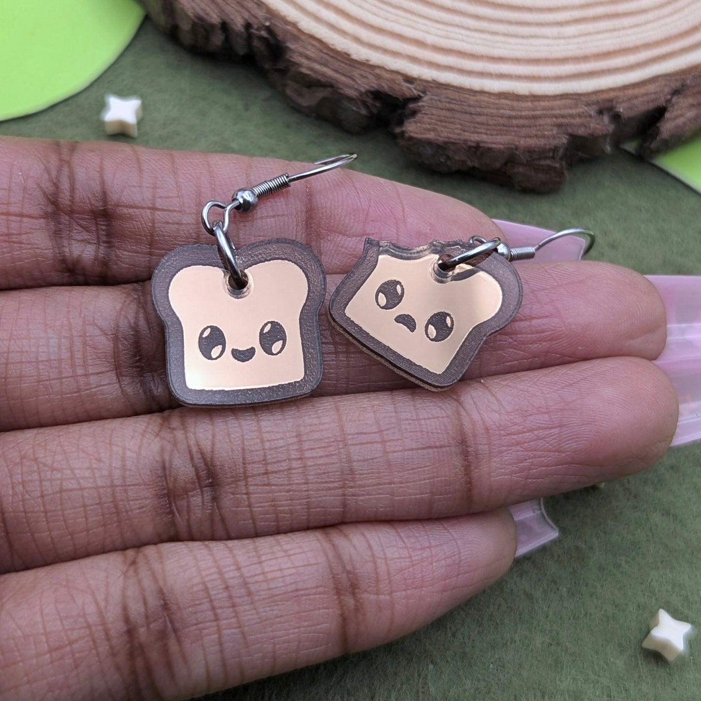 Mini Toast Earrings