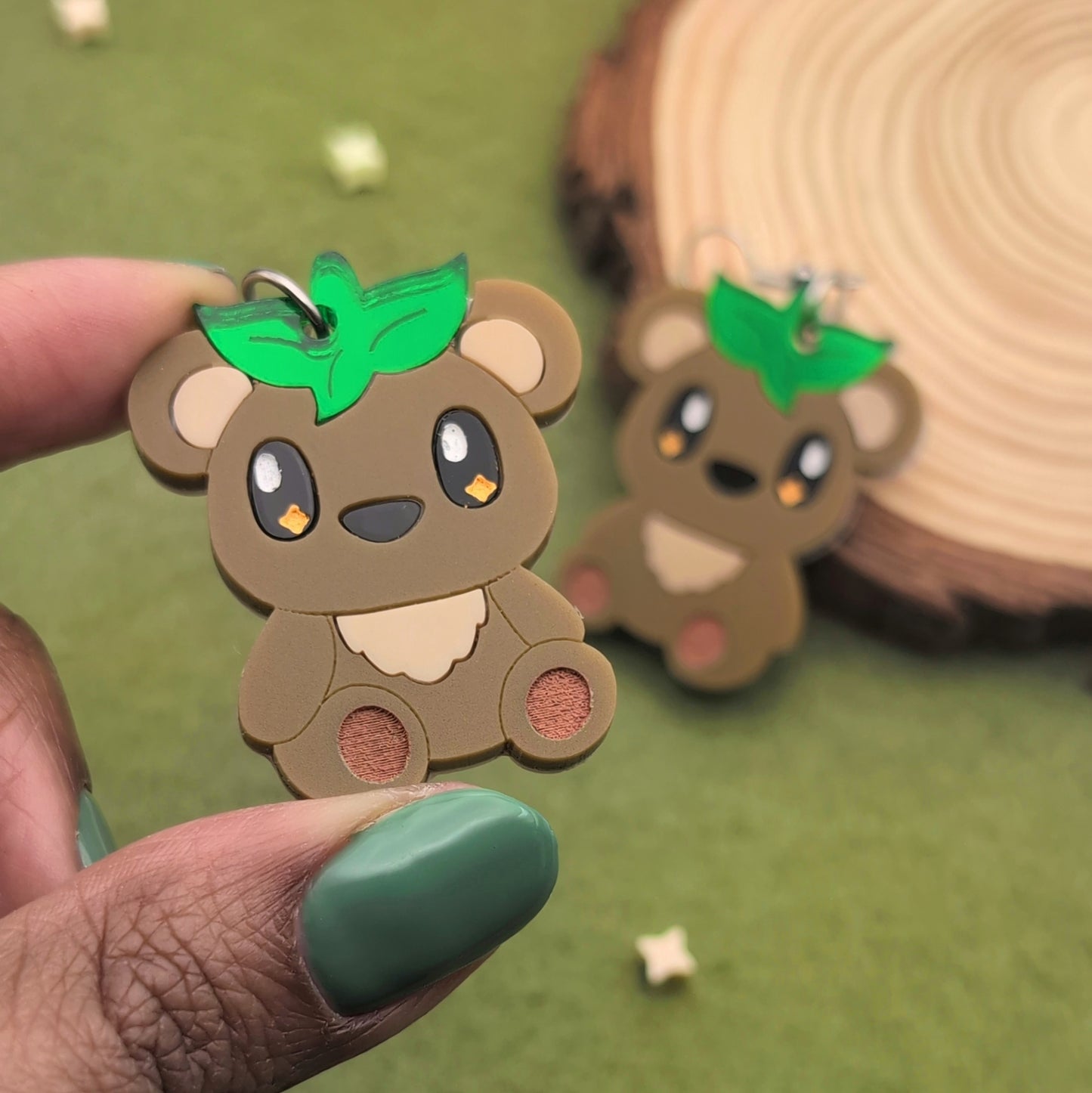 Shade Bear Earrings