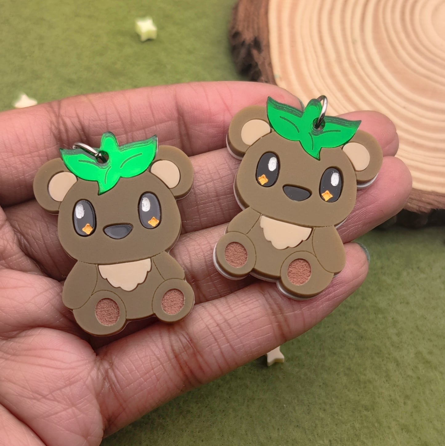 Shade Bear Earrings