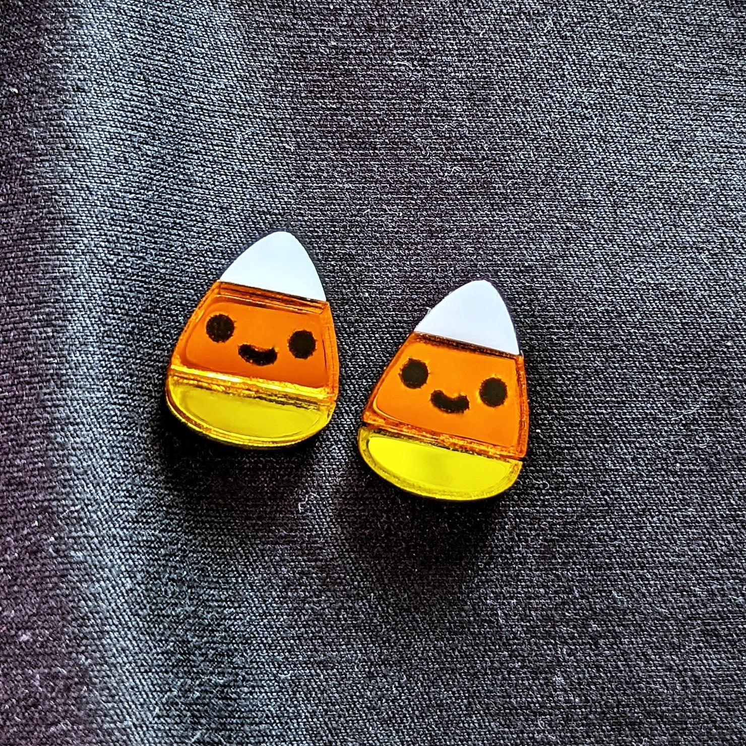 Candy Corn Stud Earrings