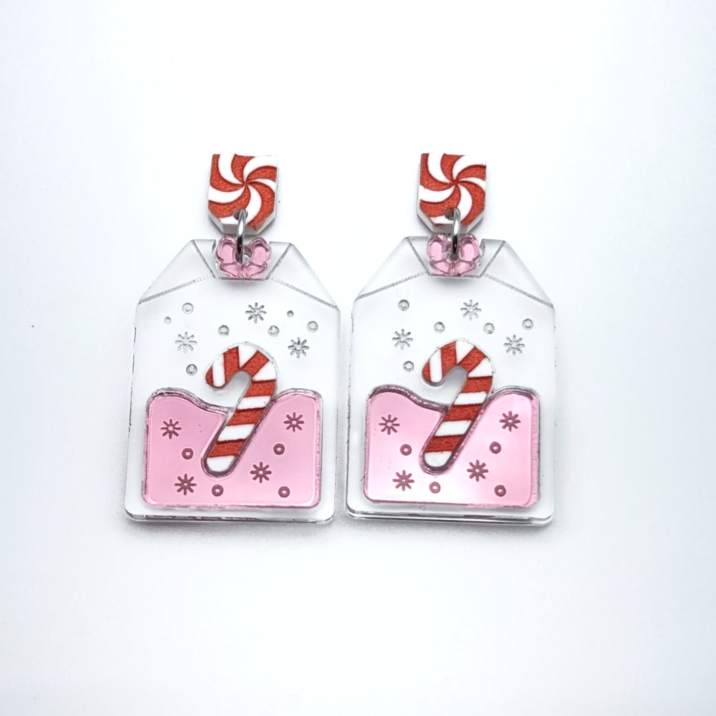 Peppermint Tea Dreamy Acrylic Earrings