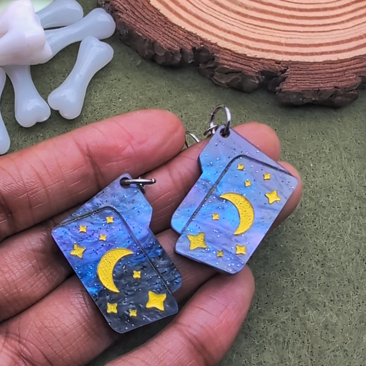 Out of (Storage) Space Folder Earrings