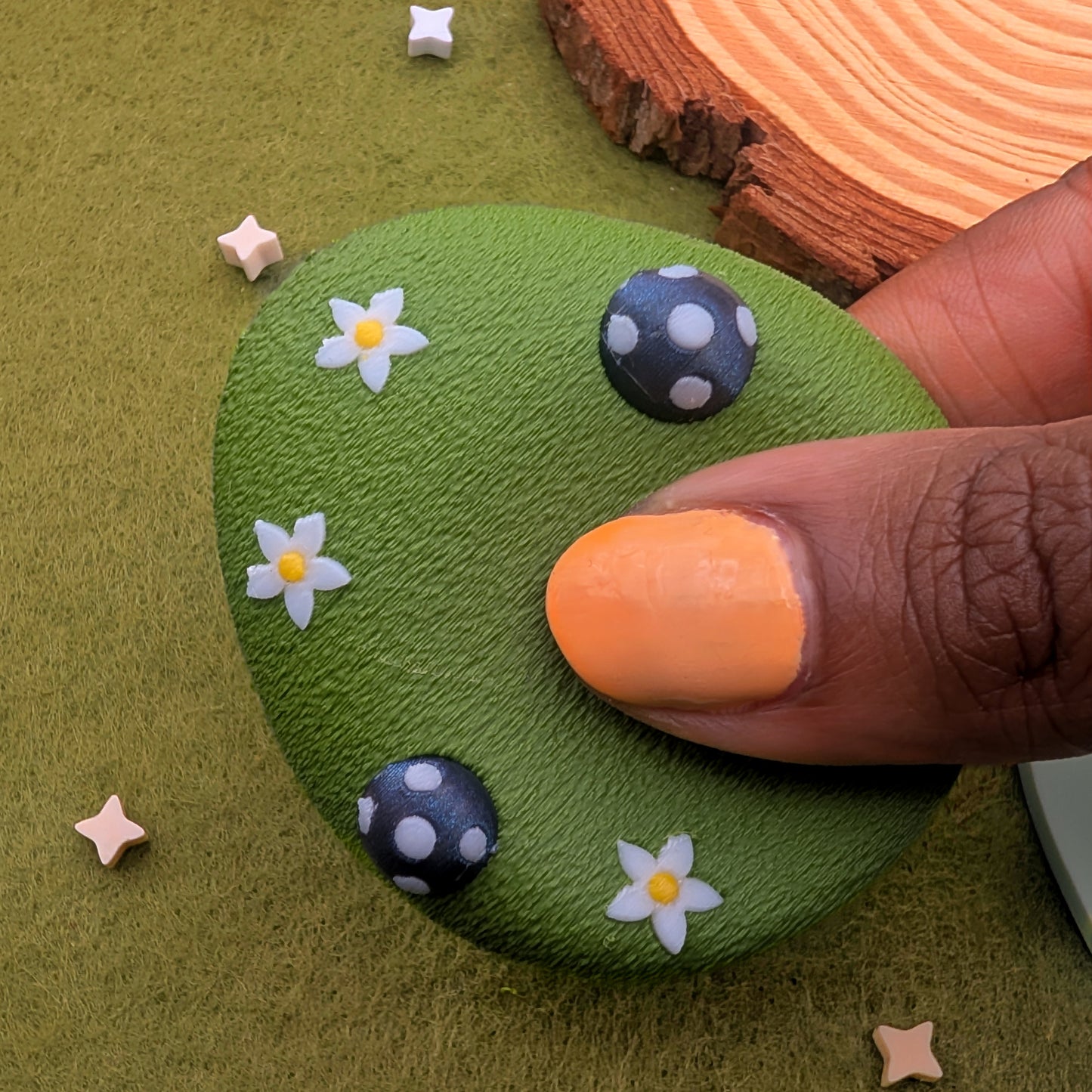 Mossy Worry Stone