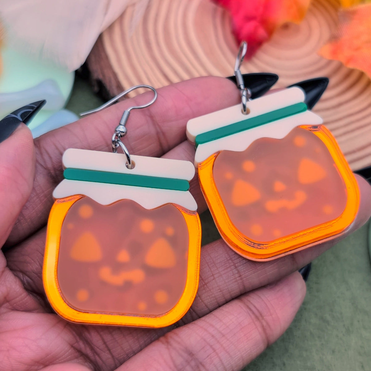 Pumpkin Jam Statement Earrings