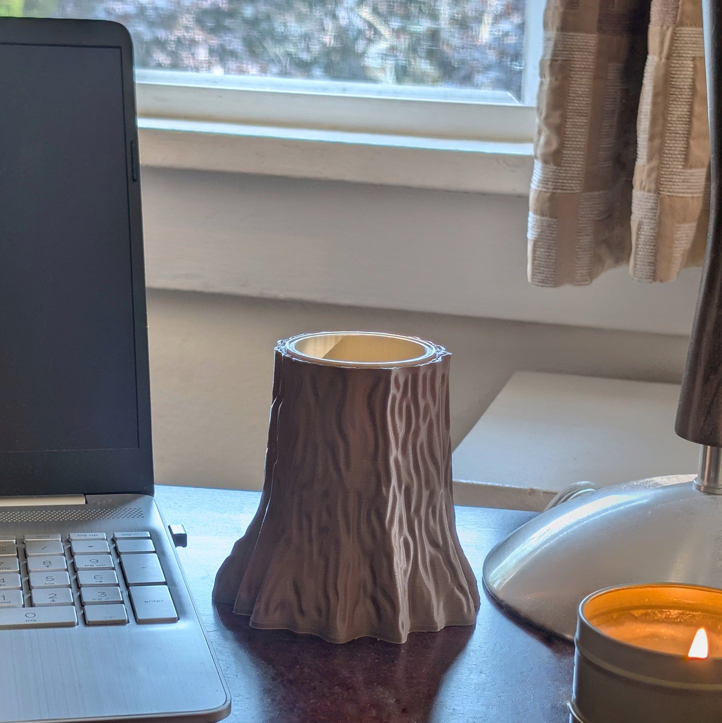 Stump Pen Holder | Whimsical Desk Organizer