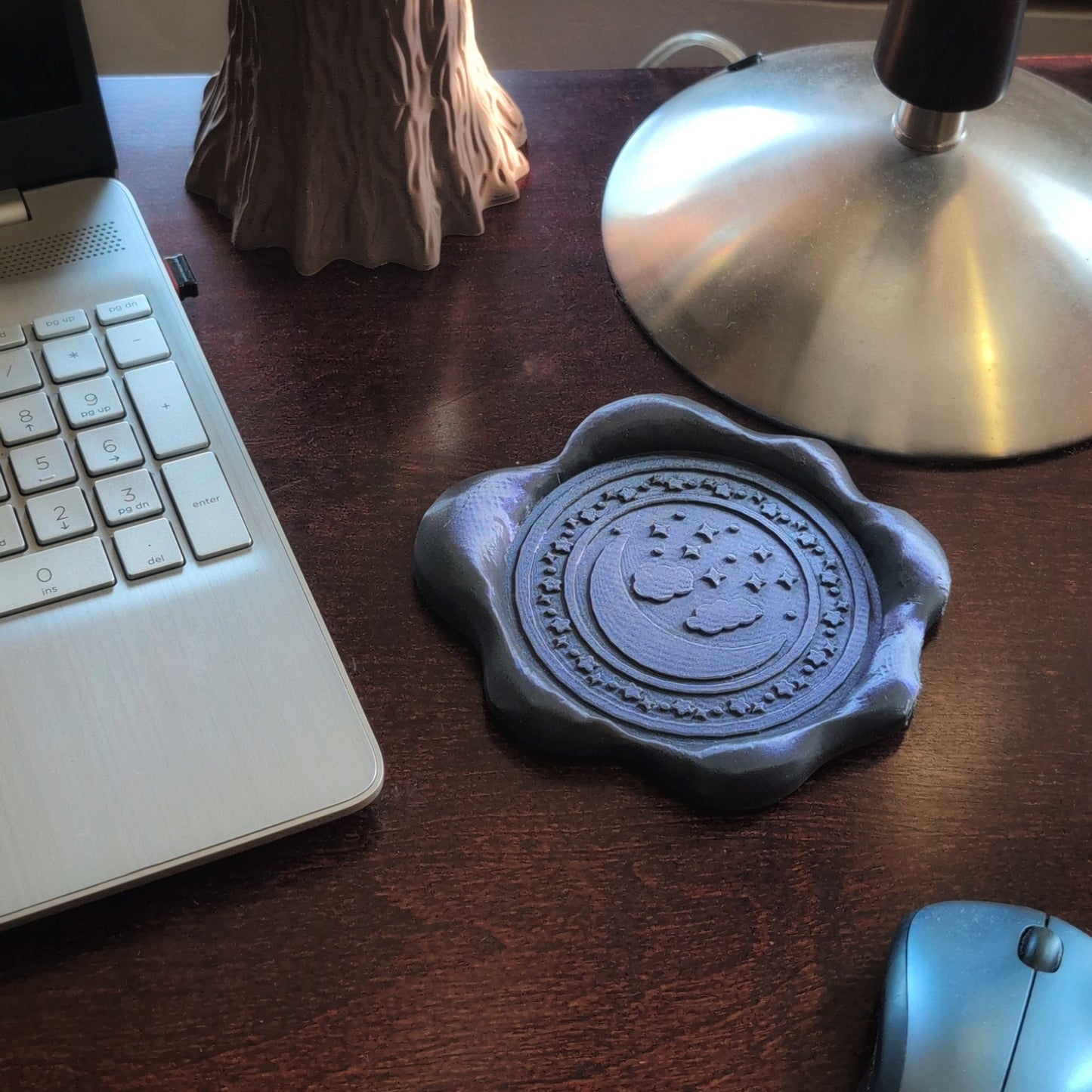 Celestial Wax Seal Coaster | Trinket Dish