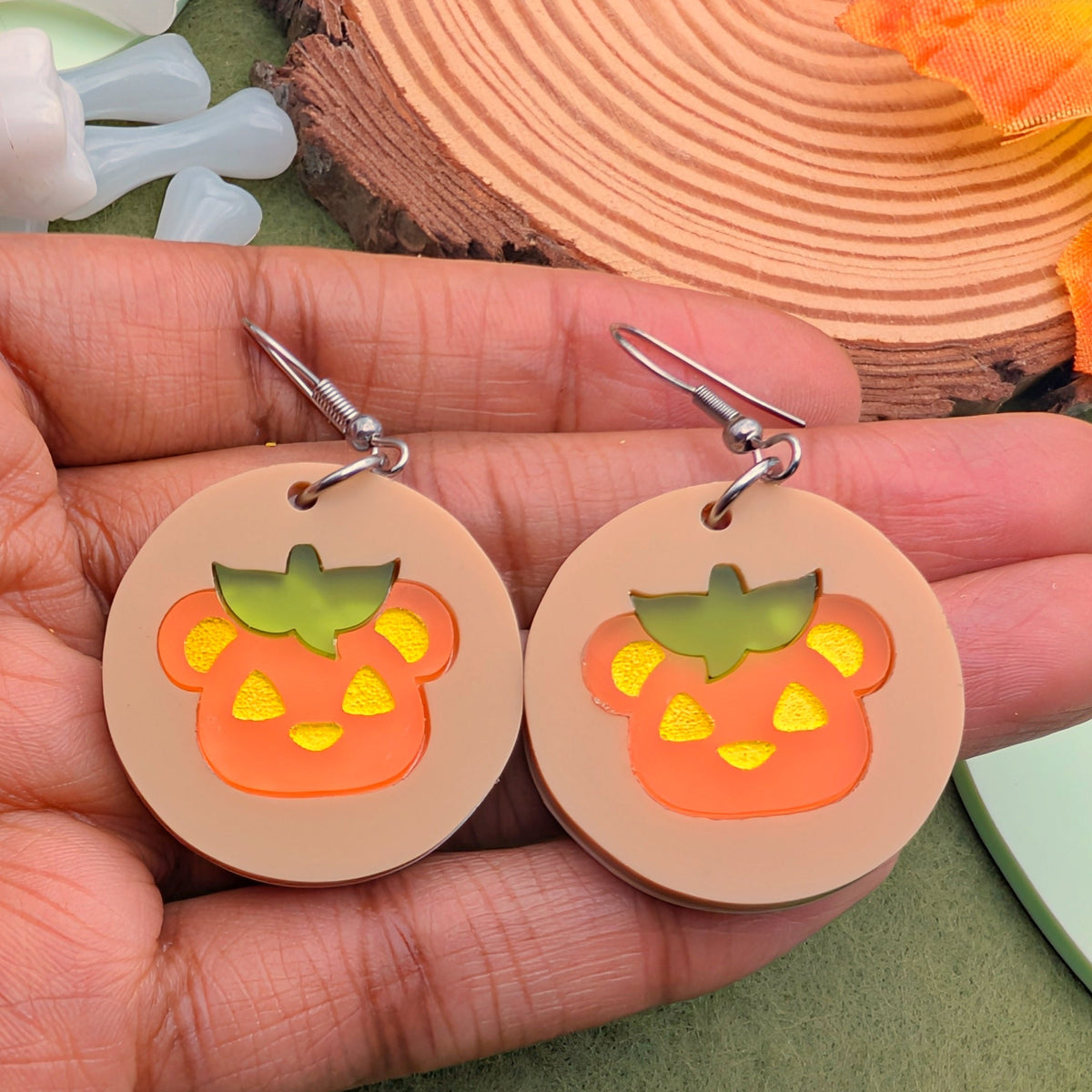 Bear-O-Lantern Sugar Cookies Earrings