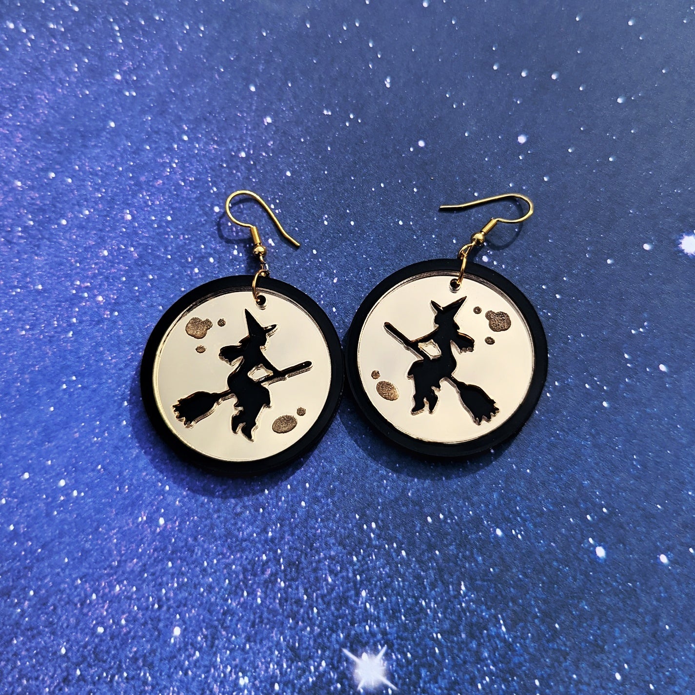 Over the Moon Dangle Earring