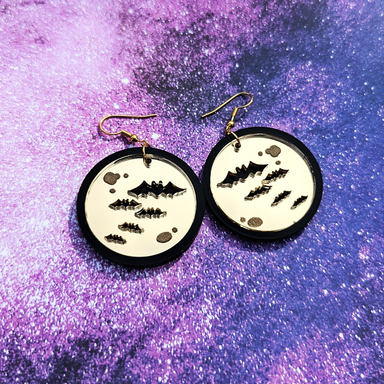 Over the Moon Dangle Earring