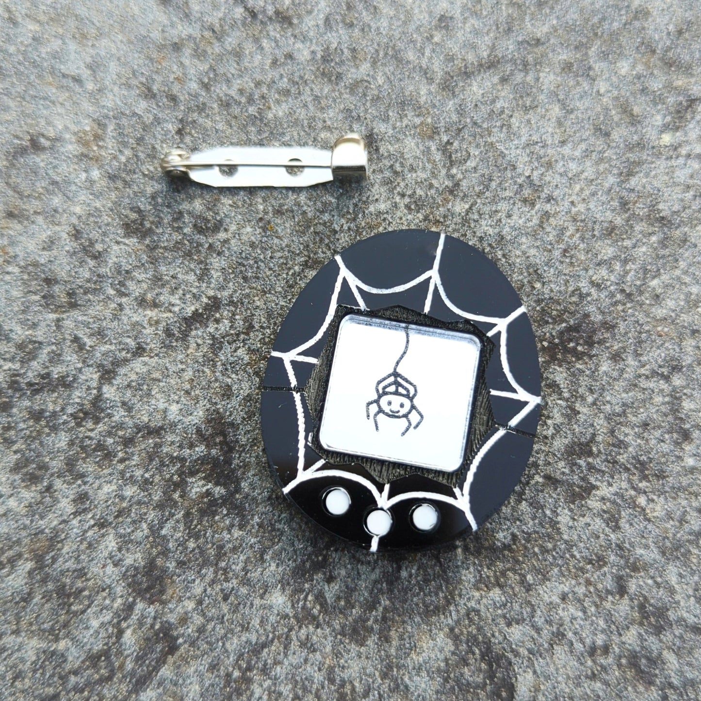 Halloween Virtual Pet Brooch Pins