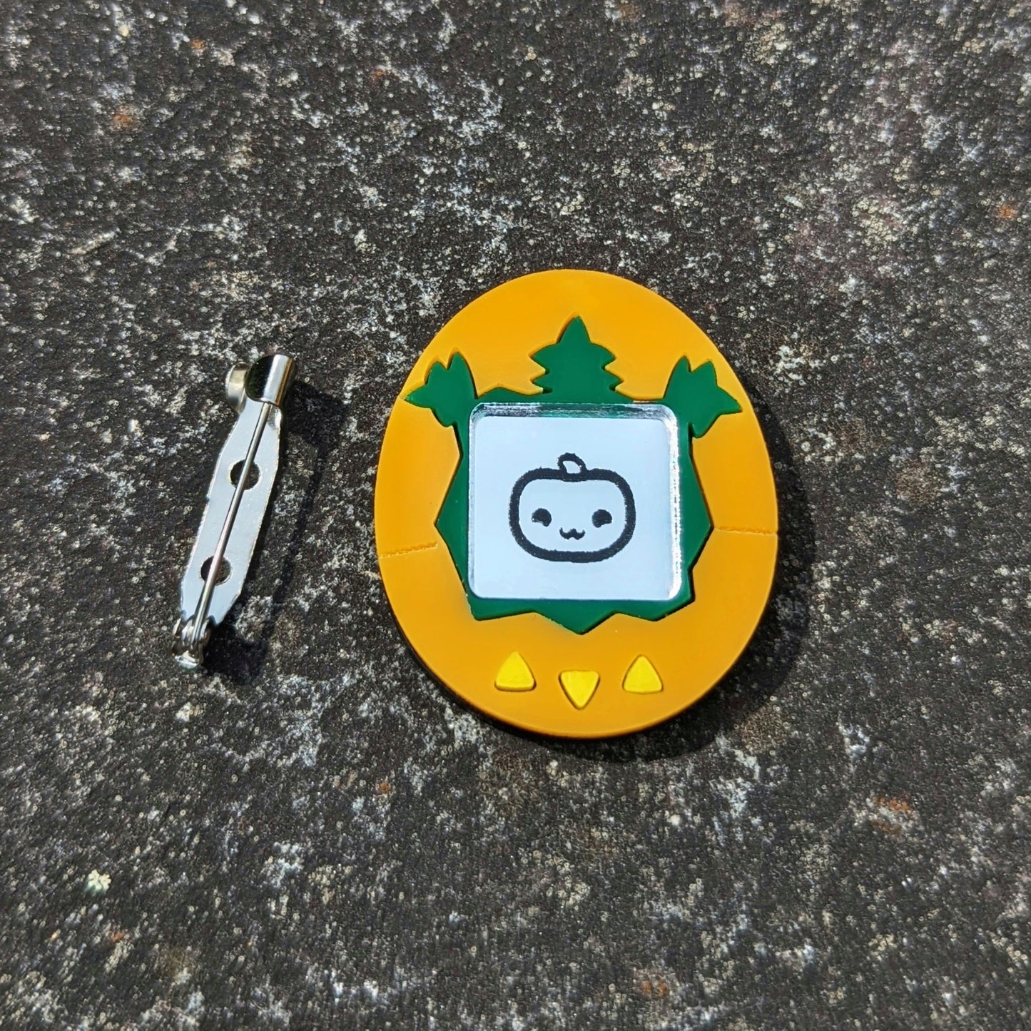 Halloween Virtual Pet Brooch Pins