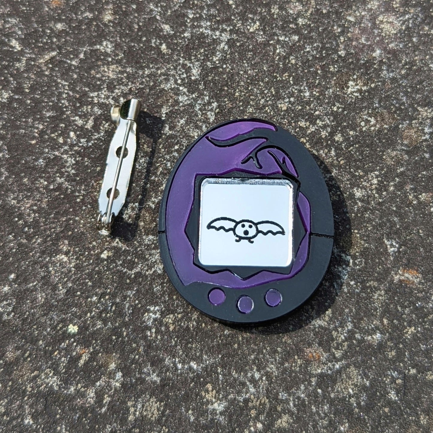 Halloween Virtual Pet Brooch Pins