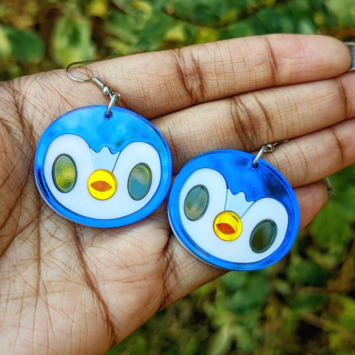 Cute Penguin Acrylic Earrings