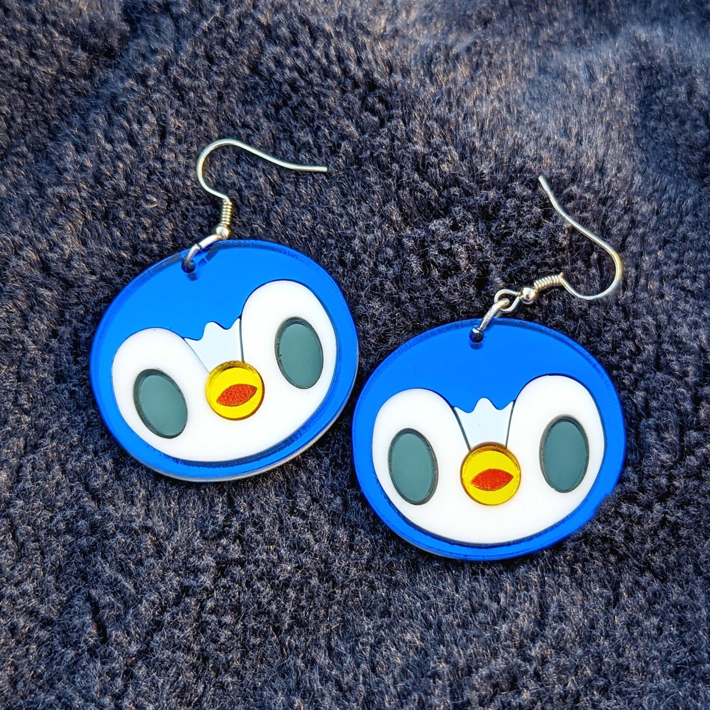 Cute Penguin Acrylic Earrings