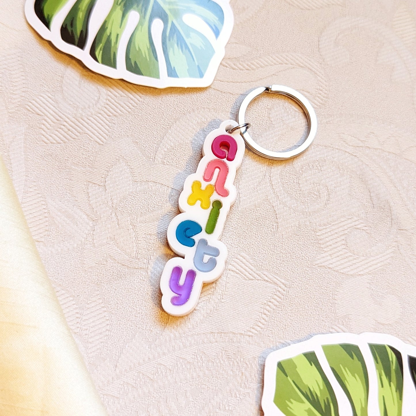 Rainbow Anxiety Colorful Statement Earrings