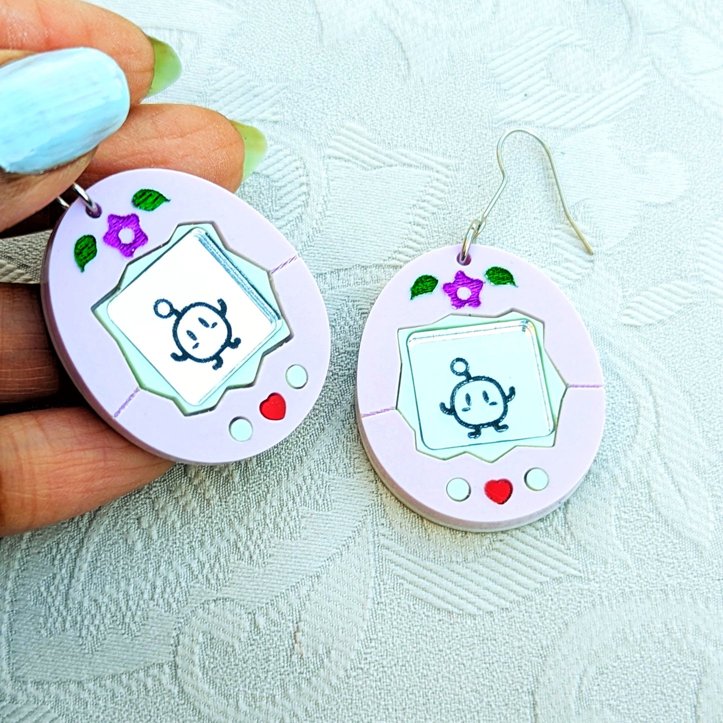 Junimo Virtual Pet Dangle Earring